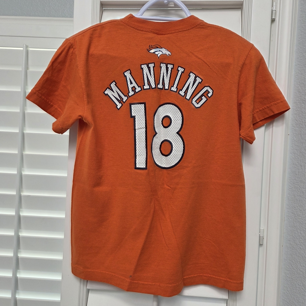 NFL‎ Orange Manning Short Sleeve Tee
